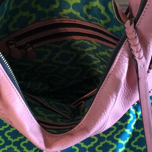 OrYANY Pink Leather Women's Bag - Picture 6 of 9